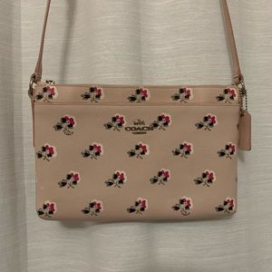 Coach floral purse